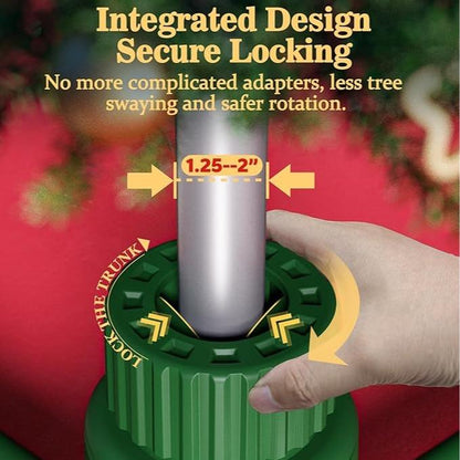 Jollyspin™ Musical Rotating Christmas Tree Stand