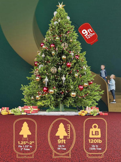 Jollyspin™ Musical Rotating Christmas Tree Stand